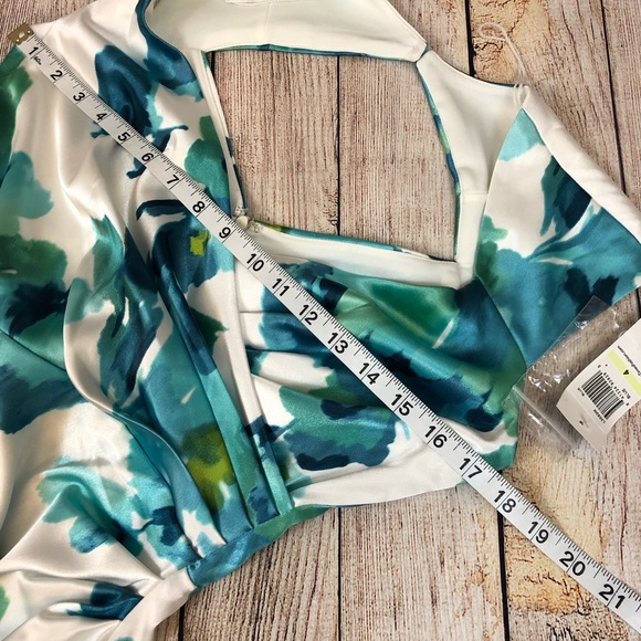 London Times Blue Cocktail Dress - Picture 8 of 15